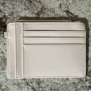 Cream Card Holder Wallet